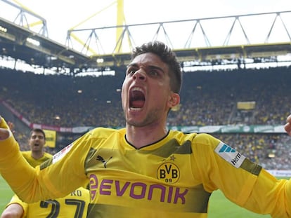 Marc Batra en el Borussia Dortmund.