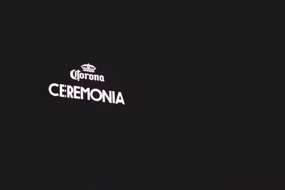 Detalle del escenario Corona dentro del festival Ceremonia 2017 donde se presentaron artistas como James Blake, Nicolas Jaar y Underworld.