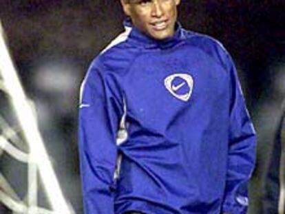 Rivaldo, en un momento de un entrenamiento.