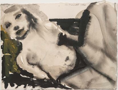 'Untitled', 1994. Marlene Dumas (Ciudad del Cabo, Sudáfrica, 1953).