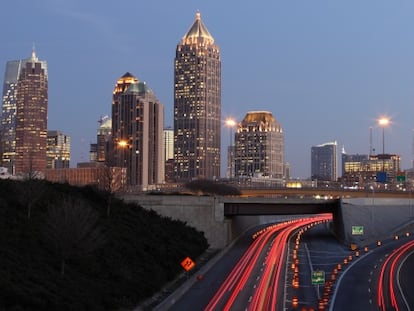 El centro urbano de Atlanta, en el Estado de Georgia.