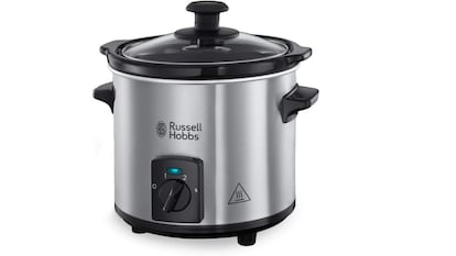 Olla de cocción lenta de la marca Russell Hobbs, manual y con 2 litros de capacidad.