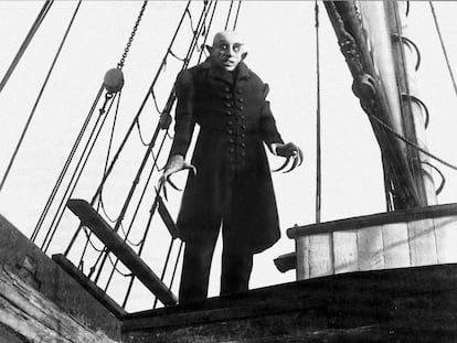 Max Schreck, en 'Nosferatu'.