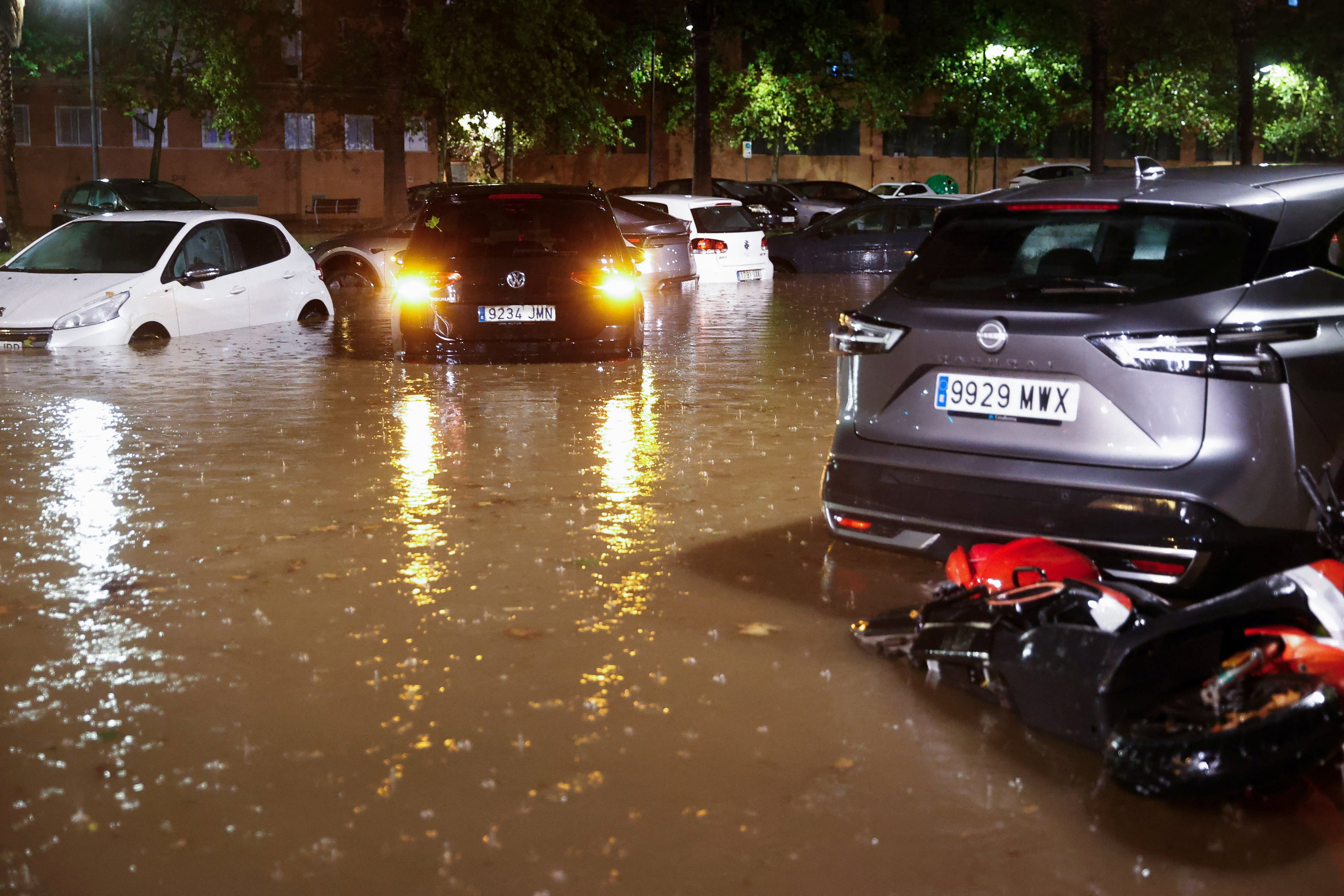 Aemet alerta de “peligro extraordinario” por lluvias torrenciales en Campo de Cartagena y Mazarrón