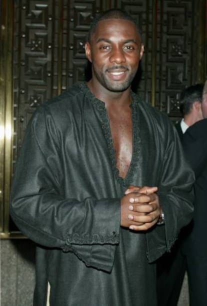 Idris Elba en Nueva York en 2002.