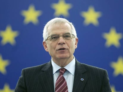 El ministro de Asuntos Exteriores, UE y Cooperaci&oacute;n, Josep Borrell.