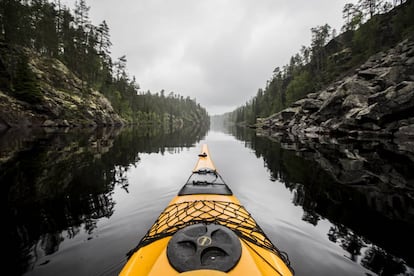 Ruta Peranka. Parque Nacional de Hossa, Finlandia