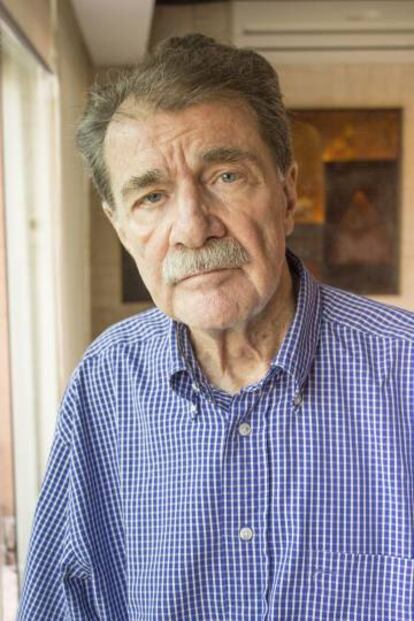 Teodoro Petkoff, en abril de 2015 en Caracas.