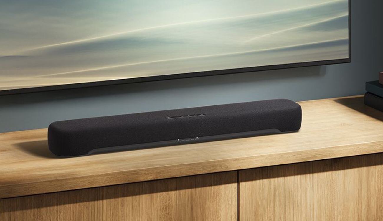 Yamaha sorprende con su nueva barra de sonido: es muy compacta y con Dolby Atmos