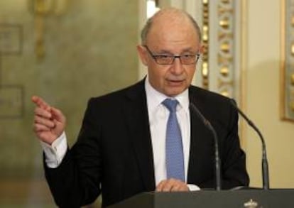 El ministro de Hacienda y Administraciones Públicas, Cristóbal Montoro. EFE/Archivo