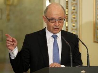 El ministro de Hacienda y Administraciones Públicas, Cristóbal Montoro. EFE/Archivo