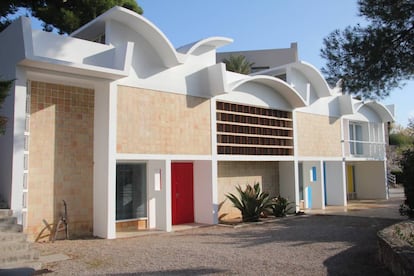 Exterior del taller de Sert.