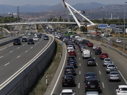 Autovía A-6 Madrid-La Coruña.