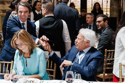 José María Aznar y Felipe González