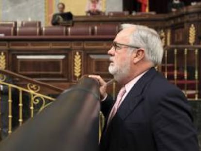 El ministro de Agricultura, Alimentación y Medio Ambiente, Miguel Arias Cañete. EFE/Archivo