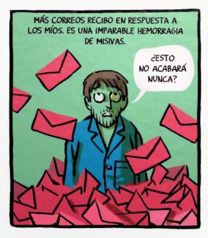 Vi&ntilde;eta de &quot;Memorias de un hombre en pijama&quot;.