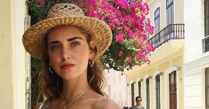 La &#039;it girl&#039; italiana Chiara Ferragni.