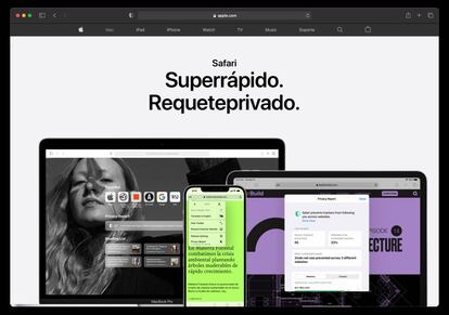 Safari en macOS.