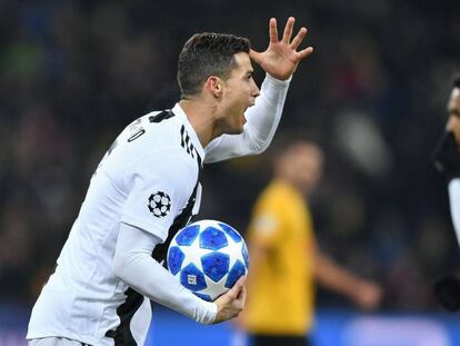 Cristiano Ronaldo, ante el Young Boys