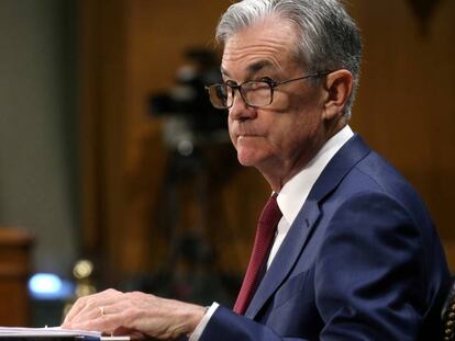 Jerome Powell, presidente do Federal Reserve.