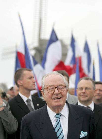 Jean-Marie Le Pen, en un acto preelectoral en septiembre pasado.