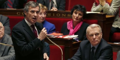 El exministro de Presupuesto francés, Jérôme Cahuzac, el 5 de diciembre en la Asamblea Nacional.