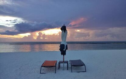 Playa Solidaridad en la Riviera Maya de México.