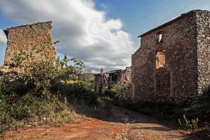 Una masia abandonada a Fatxes.