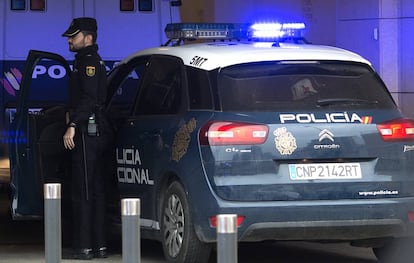 Un agente de la Policía Nacional, en una imagen de archivo.