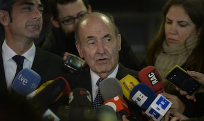 L'advocat de la infanta Cristina, Miquel Roca.