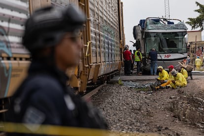 El autobús de la línea Herradura de Plata venía desde San Felipe del Progreso, a menos de 15 kilómetros del lugar del siniestro.