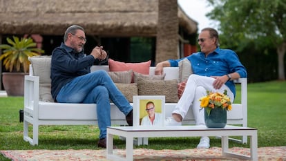 Carlos Herrera y Bertín Osborne en Mi casa es la tuya, en Telecinco