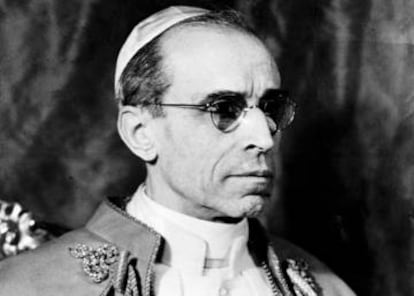 Pío XII, en el Vaticano el 5 de febrero de 1946. 