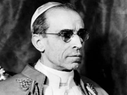 Pío XII, en el Vaticano el 5 de febrero de 1946. 