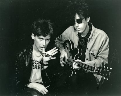 The Jesus and Mary Chain, en un retrato promocional de 1989.