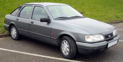 Modelo de Ford Sierra similar al que tenía José Cortés.