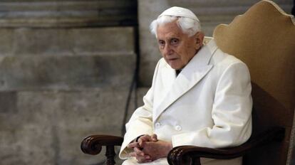 El Papa emérito, Benedicto XVI, en una imagen de 2015.