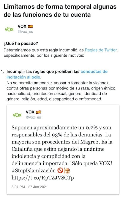 Twitter VOX