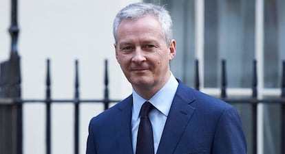 El ministro de Finanzas franc&eacute;s, Bruno Le Maire.