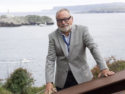 El escritor Fernando Savater, ayer en Santander.