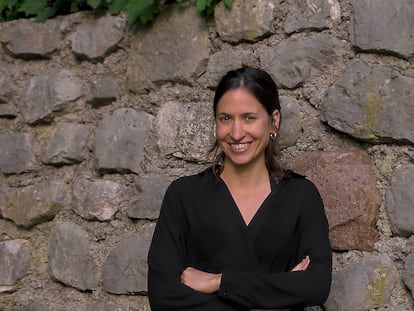 La microbióloga española Mireia Vallès, de la Universidad de Trento, en el norte de Italia.