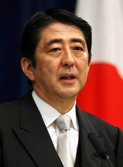 Shinzo Abe.