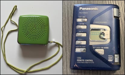 Algunas de las reliquias recuperadas el lunes para hacer frente al apagón.