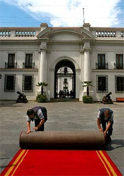 La Casa Real ultimaba ayer los detalles en El Pardo para la ceremonia de la pedida.