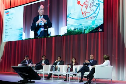 Mesa redonda durante la anterior edición del Global Mobility Call.