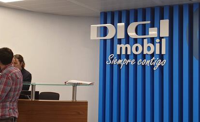 Oficinas de Digi mobil, en Madrid.