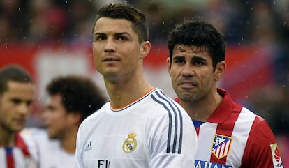 Diego Costa con Ronaldo