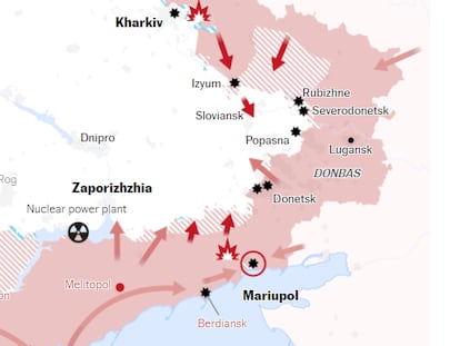 The Ukraine war as of April 21: Russia advances slowly in Donetsk and Luhansk