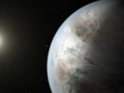 La Nasa presenta el Kepler-452b, que orbita a la zona habitable d una estrella similar al Sol. És  un cosí de la Terra més gran i vell 