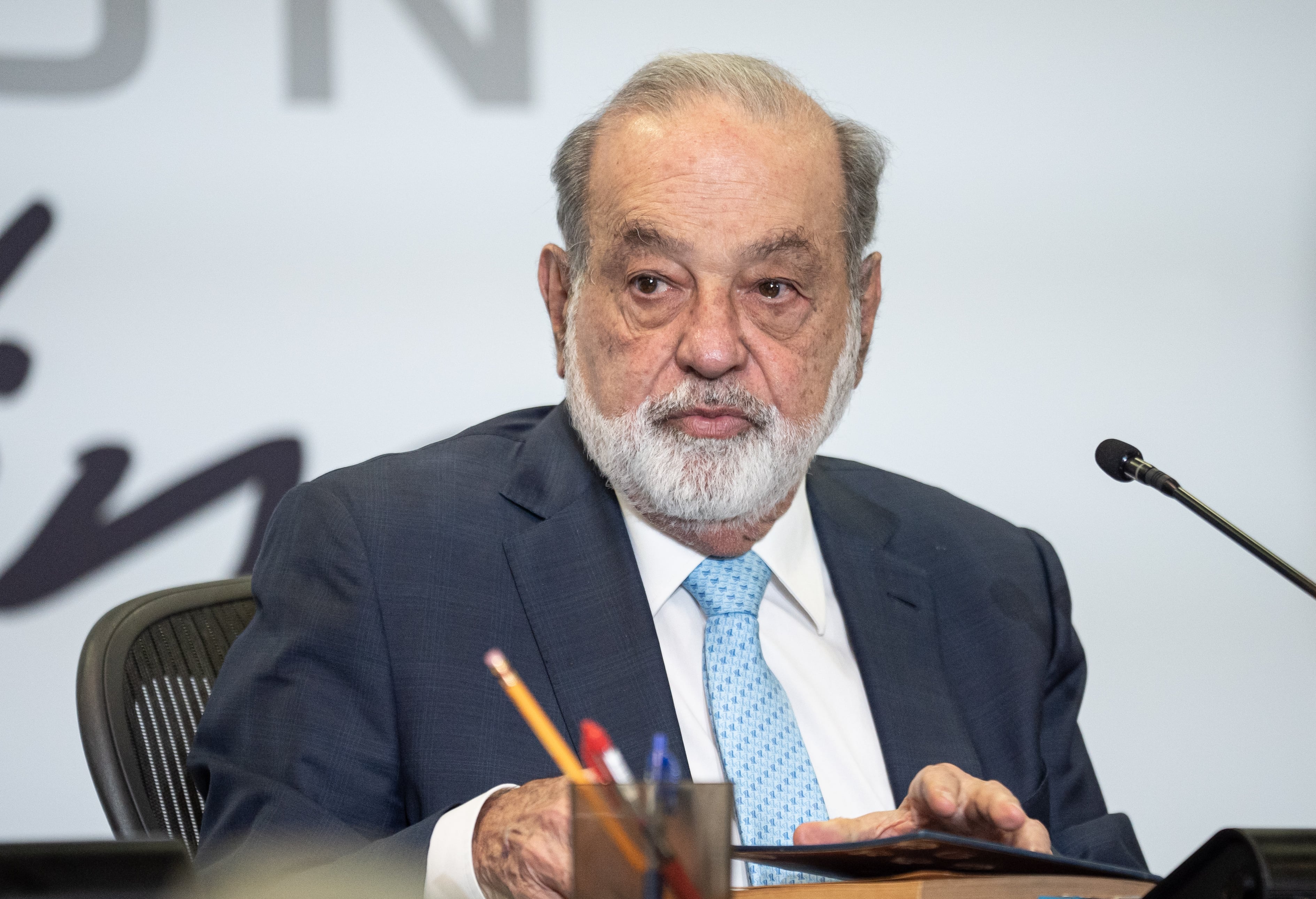 Carlos Slim, principal accionista de América Móvil.